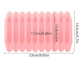 Molde silicona 10 crayones